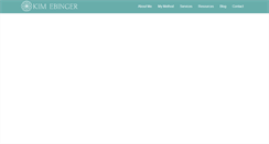 Desktop Screenshot of kimebinger.com